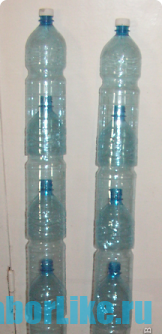 Забор из пластиковых бутылок своими руками